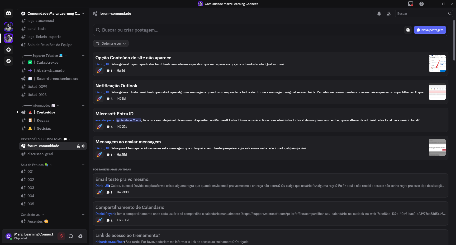 Comunidade Discord MLC